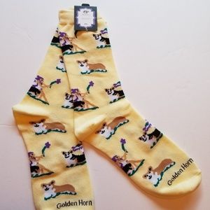 Pembroke Welsh Corgi Dog Novelty Socks